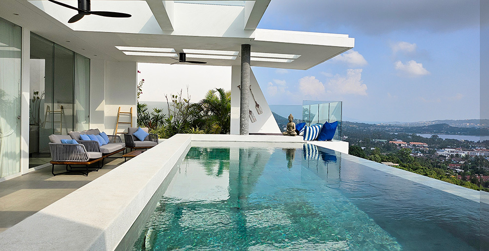Golden Lotus - The Tranquil Villa - Terrace and pool area 2